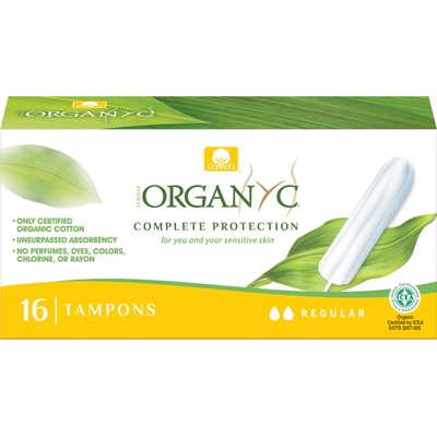 BW Organyc ORGDT01 DH Tampóny Regular 16 ks