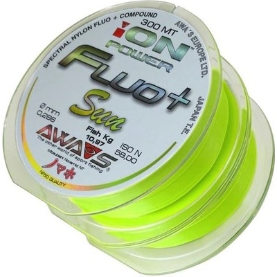 AWA-Shima Ion Power Fluo+ Sun 2x300 m 0,37 mm 19,9 kg