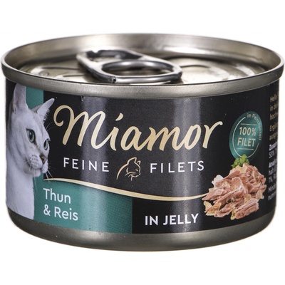 Miamor Feine Filets Adult tuniak s ryžou v želé 100 g