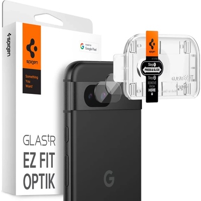 Spigen Glass TR EZ Fit Optik комплект от 2, кристално прозрачен - Google Pixel 8a (AGL07465)