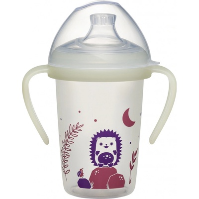Nip First moments hrneček PP Day&Night svítící holka bílý 270 ml
