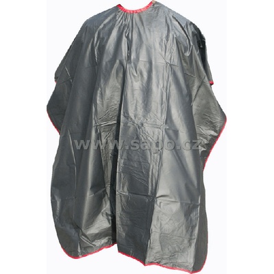 Salon Komplet Pláštěnka barvící PVC černá s červeným okrajem