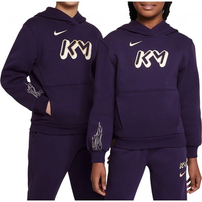 Nike Club Fleece Hoody Kids fialová
