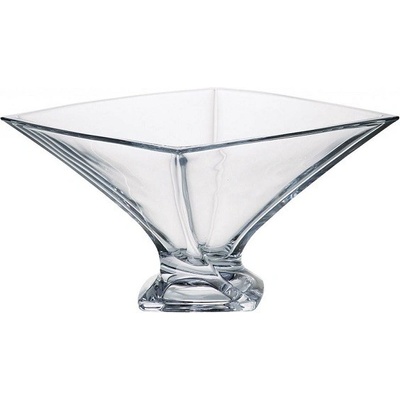 Crystalite Bohemia Skleněná mísa Quadro 325 mm