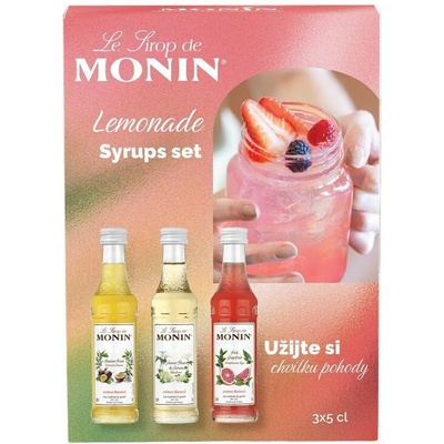 Monin set Lemonade 3 x 50 ml