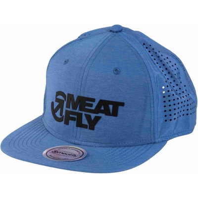 Meatfly Keery Perfor Snapback Blue Black Revital Černá
