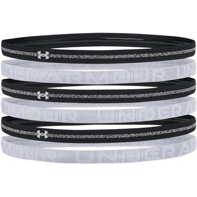 Under Armour UA HTR Mini headband 6PK-BLK 1311044-001