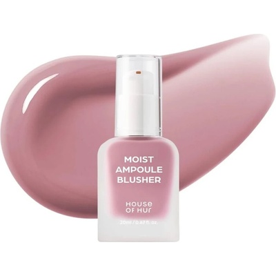 House of HUR Tvářenka Moist Ampoule Blusher No,04 Lavender Flush 20 ml