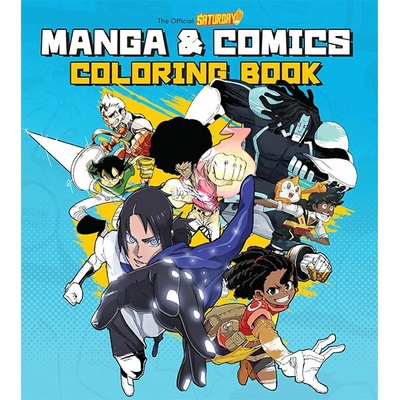Rockport Publishers Saturday AM Manga and Comics Coloring Book