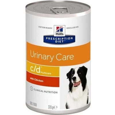 Hills Prescription Diet Urinary Care Dog C/D за разтваряне струвитни уролити и профилактика на оксалатни уролити 354gr