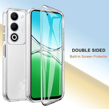 OPPO A5 5G калъф - TPU рамка и Прозрачен Акрилен Калъф + Скрийн Протектор