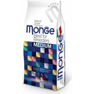 Gemon Monge gemon medium starter - за бременни и кърмещи кучета и кученца по време на отбиването от средни и едри породи, 15 кг