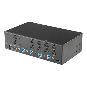 StarTech StarTech. com SV431DHD4KU KVM превключвател Монтаж в сървърен шкаф Черен (SV431DHD4KU)
