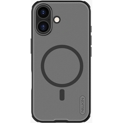 Nillkin iPhone 17 NILLKIN SUPER FROSTED PRO MAGNETIC пластмасов протектор за телефон с магнит, гумиран, TRANSFER/BLACK GP-175279 (GP-175279)