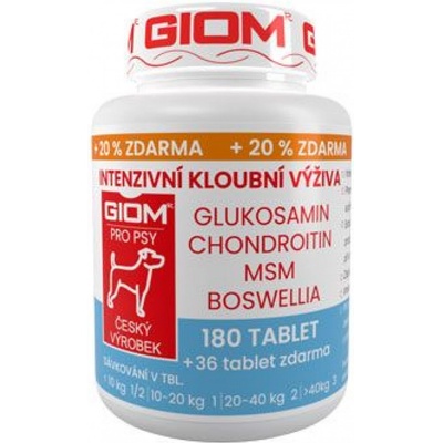 Giom Intenzivní kloubní výživa 180 tbl – Zboží Dáma Giom Intenzivní kloubní výživa 180 tbl – Zboží Dáma