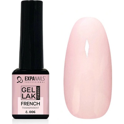 Expa Nails Gél lak Francúzska linka transparentná 06 5 ml