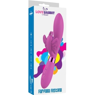 ToyJoy Love Rabbit Farfalla Festival Violet