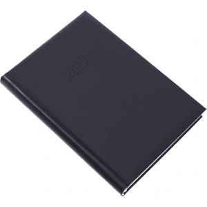 Realsystem Календар с крайни срокове REALSYSTEM Standard A/5, ежедневен, с бели страници, син, 2027 (5321-04)