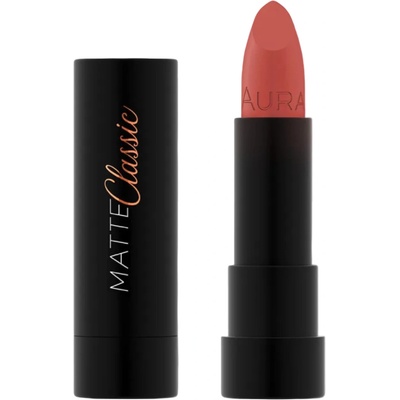 Aura Червило с матов финиш Classic Matte, 155 Cocoa Lips, 4.2 g