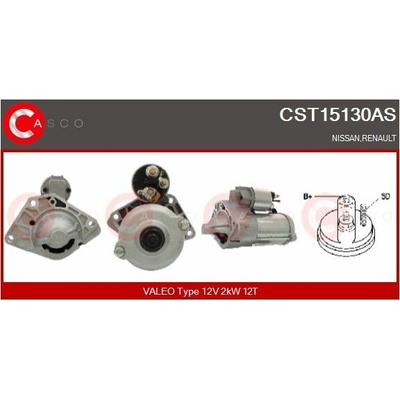 Štartér CASCO Brand New HQ CST15130AS