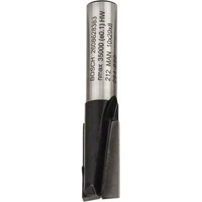 BOSCH Drážkovací frézy 8 mm, D1 10 mm, L 20 mm, G 51 mm