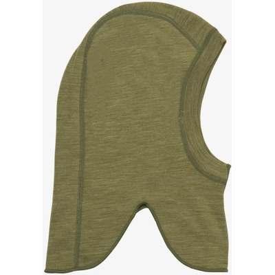 CeLaVi Vlnená kukla Balaclava Loden Green Melane