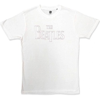 The Beatles Drop T Embroidered (Embellished) White S Риза (BEATTEE480MW01)