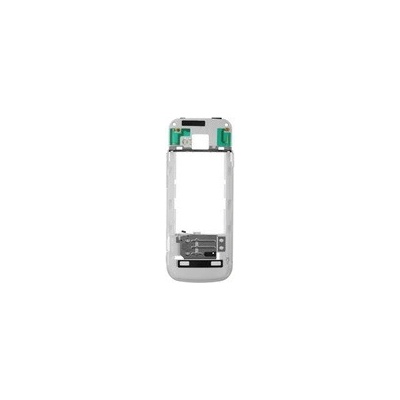 originální střední rám Nokia 6730c bílá