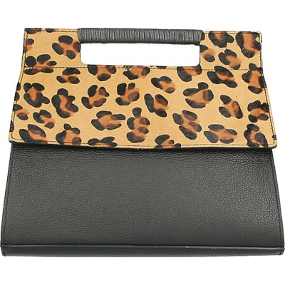Made in Italy kožená kabelka 230 leopard