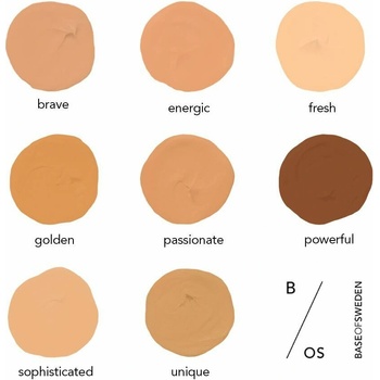 Base of Sweden Waterproof Full Coverage Foundation SPF30 Brave 30 ml