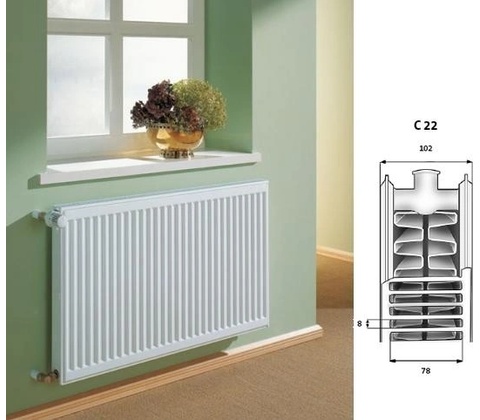 Purmo C22 600 x 2000