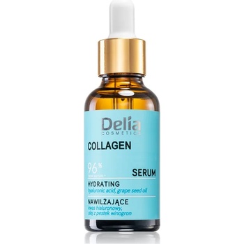 Image 1 of Delia Cosmetics Collagen хидратиращ серум за лице, врат и деколкте 30ml