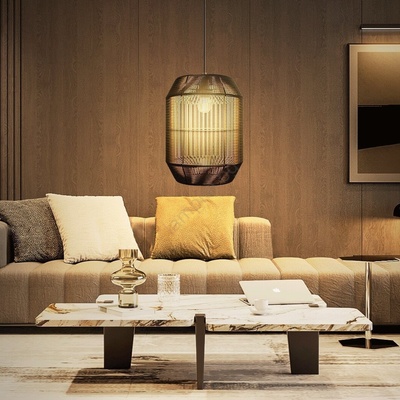 Aigostar - Пендел 1xE27/60W/230V черен (AI1751)