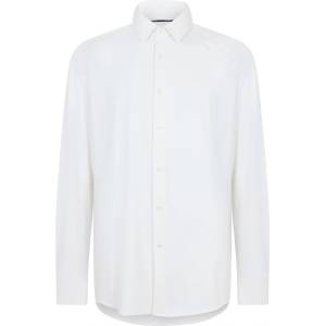 HUGO BOSS Риза с дълъг ръкав Boss Men's P-HANK-s Long Sleeve Oxford Shirt - White