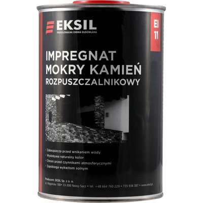 Impregnace "Mokrý kámen" EKSIL na kámen, zámkovou dlažbu a betonu EI 11 1L