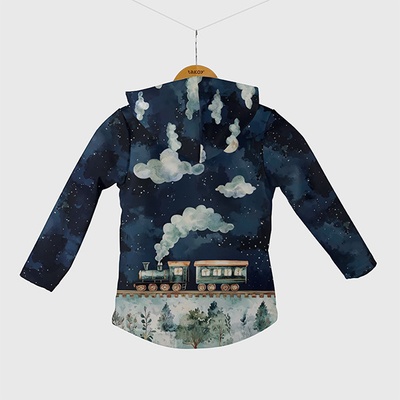 Takoy Panel se střihem 122 softshell bunda noční vláček