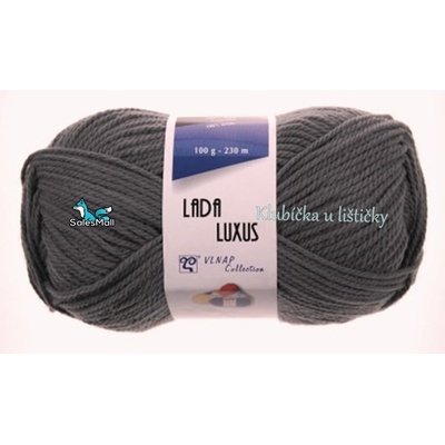 Vlnap Příze Lada Luxus 58055 - tmavě šedá