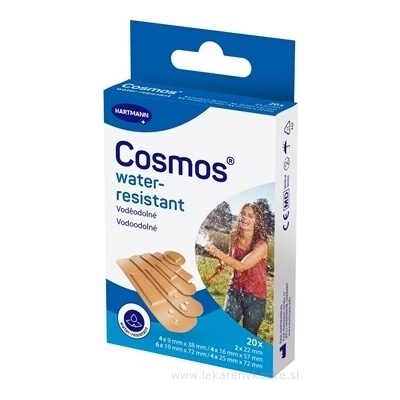 Paul Hartmann AG Cosmos Universal voděodolná náplast 5 velikostí 20 ks
