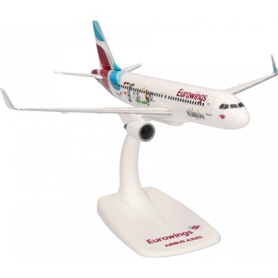 Herpa Airbus A320 214 WL Eurowings Salzburger Land Colors Snap Fit 1:200