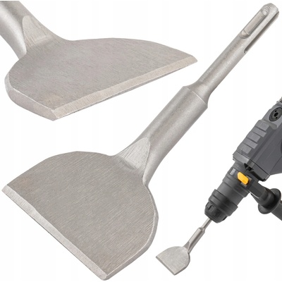 Powermat SEKÁČ SDS+ PLOCHÝ OHNUTÝ 75X165MM NA BETÓN, KAMEŇ, KERAMIKU, ŠIROKÝ