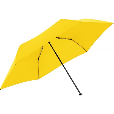 Doppler ZERO flat uni shiny yellow skladací dáždnik