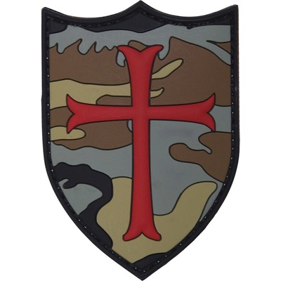 Gumená nášivka 101 Inc Crusader - woodland