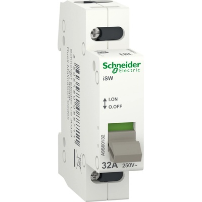 SCHNEIDER ELECTRIC SCHNEIDER Spínač iSW 32A 1P 250V A9S60132
