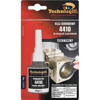 Technicqll Elastické sekundové lepidlo 4410 20 g