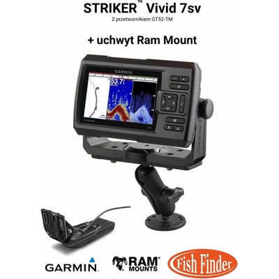 Garmin Striker Vivid 7sv+ sonda GT52HW-TM