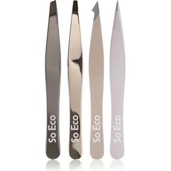 So Eco Tweezer Set Rose Gold комплект пинсети