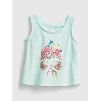 GAP Бебешка тениска GAP GAP | Sin | Момичешки | 74-80