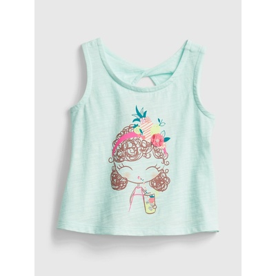 GAP Бебешка тениска GAP GAP | Sin | Момичешки | 74-80