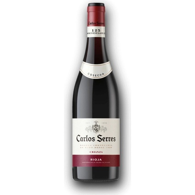 Carlos Serres Crianza Rioja 2021 13,5% 0,75 l (čistá fľaša)