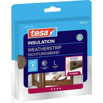 Tesa P-Profile 05390-00101-00 TesaMoll Těsnicí páska 6 m x 9 mm hnědá 1 ks